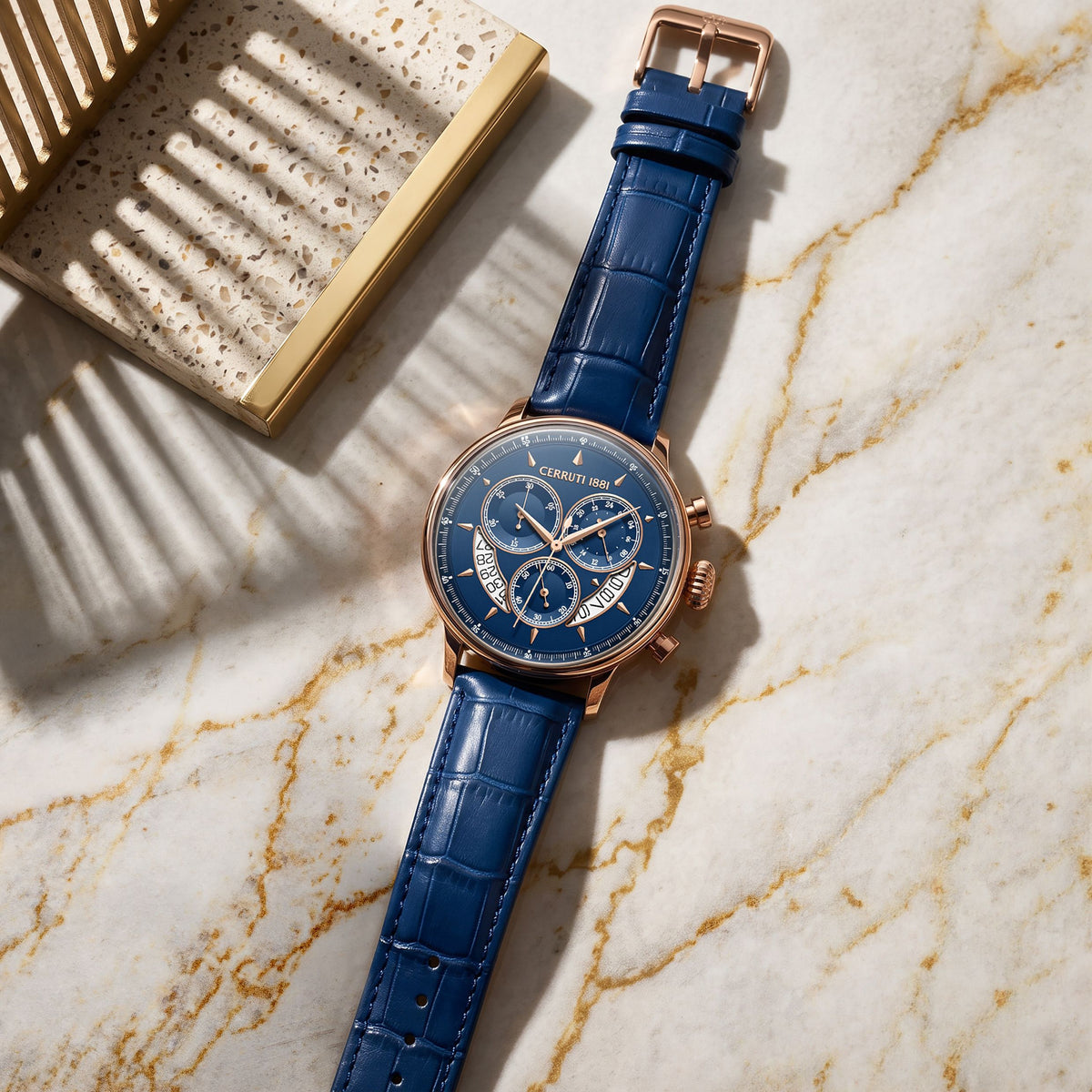 Chronograph Dervio Blue