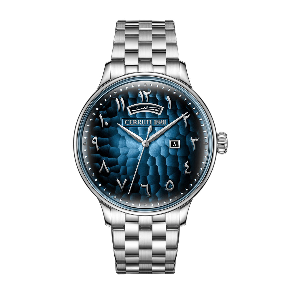 Date watch Dervio Blue
