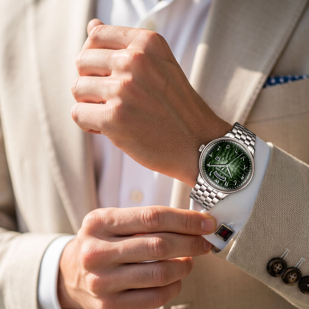 Date watch Dervio Green