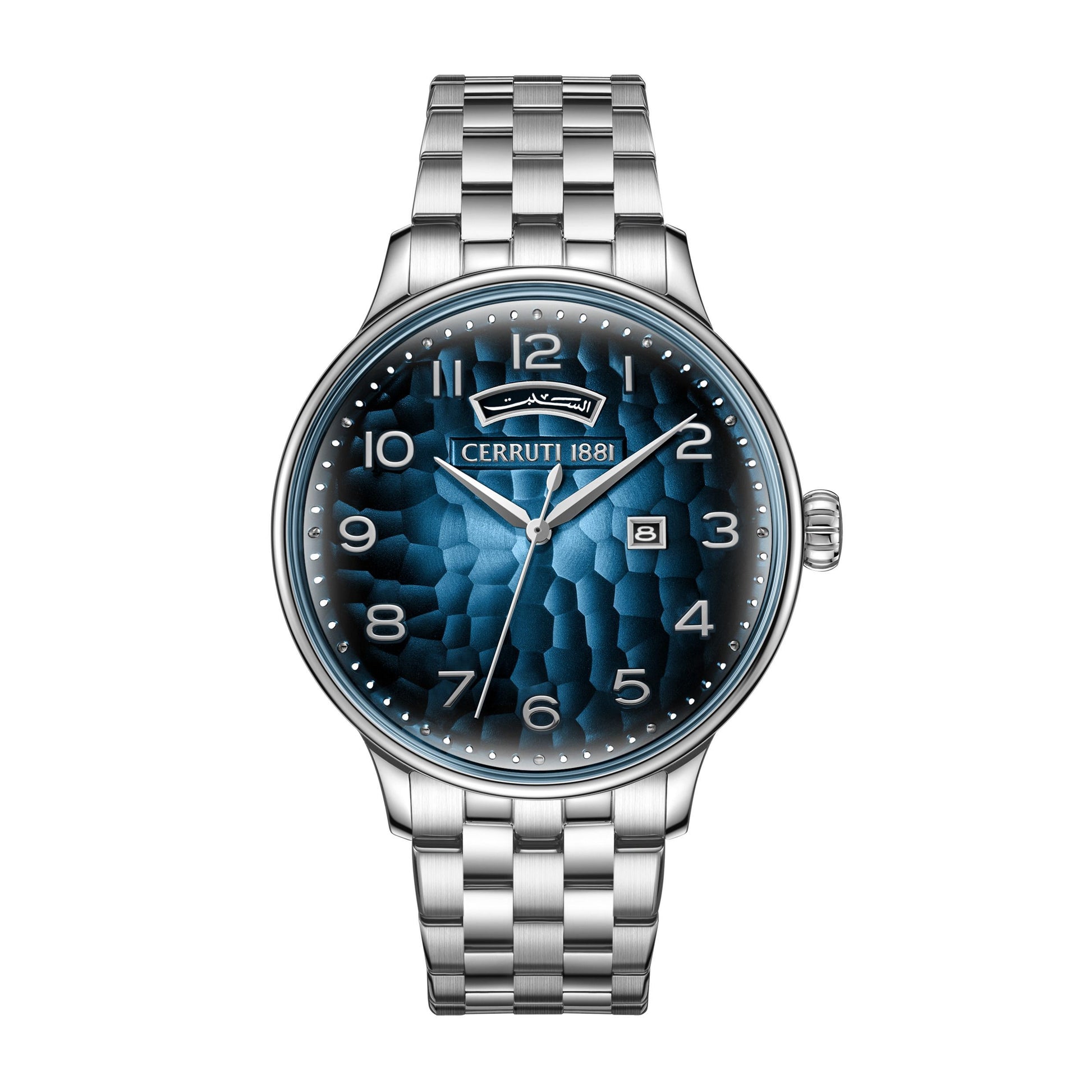 Date watch Dervio Blue