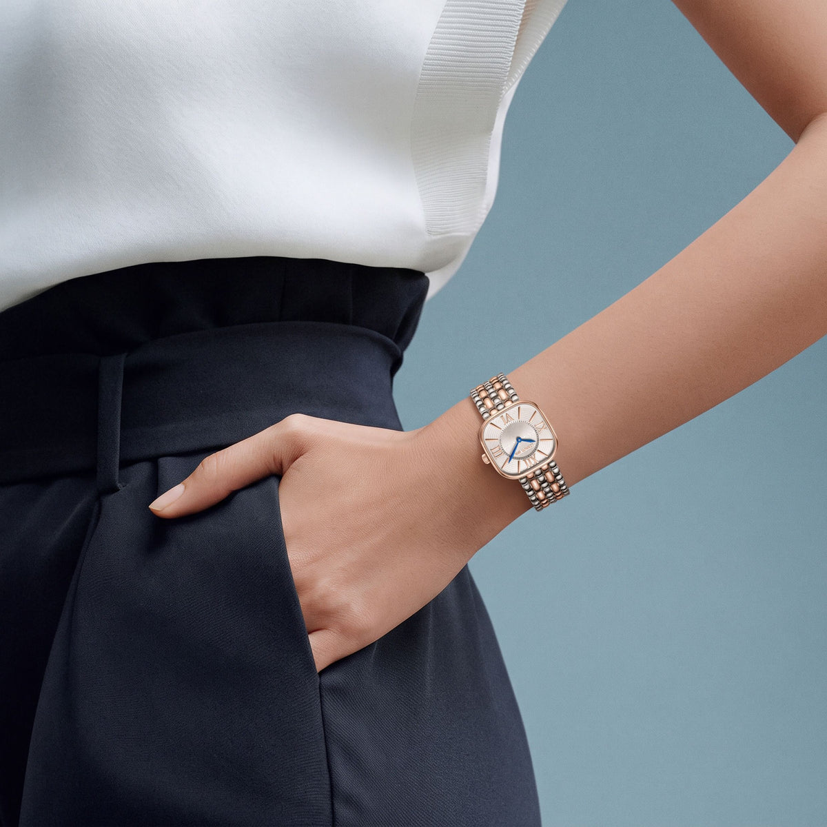 Montre Casena White