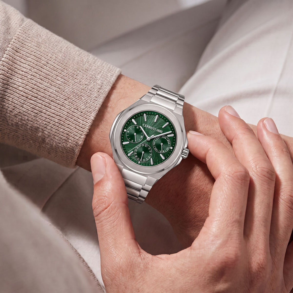 Function watch Lucardo Slim Green