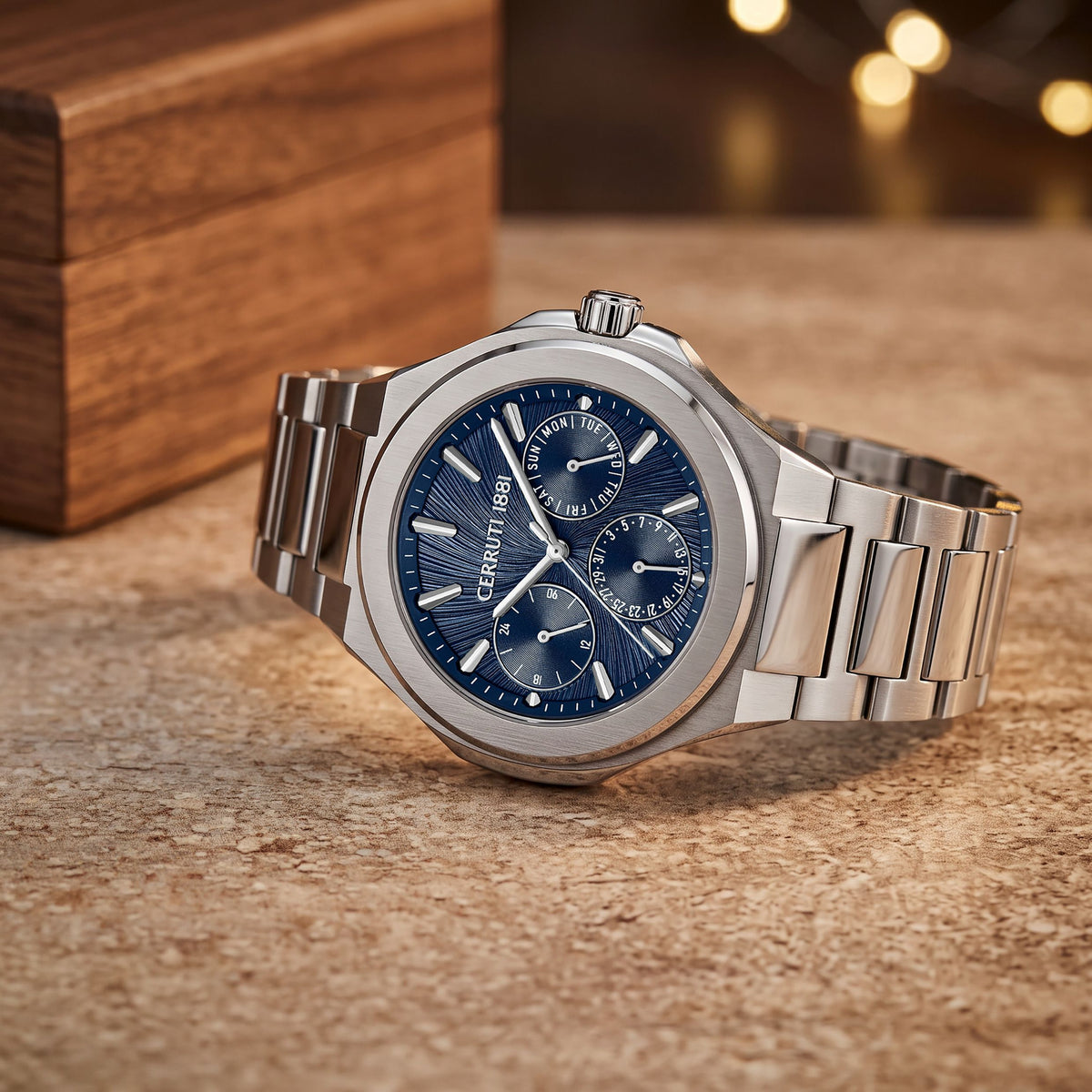 Function watch Lucardo Slim Blue