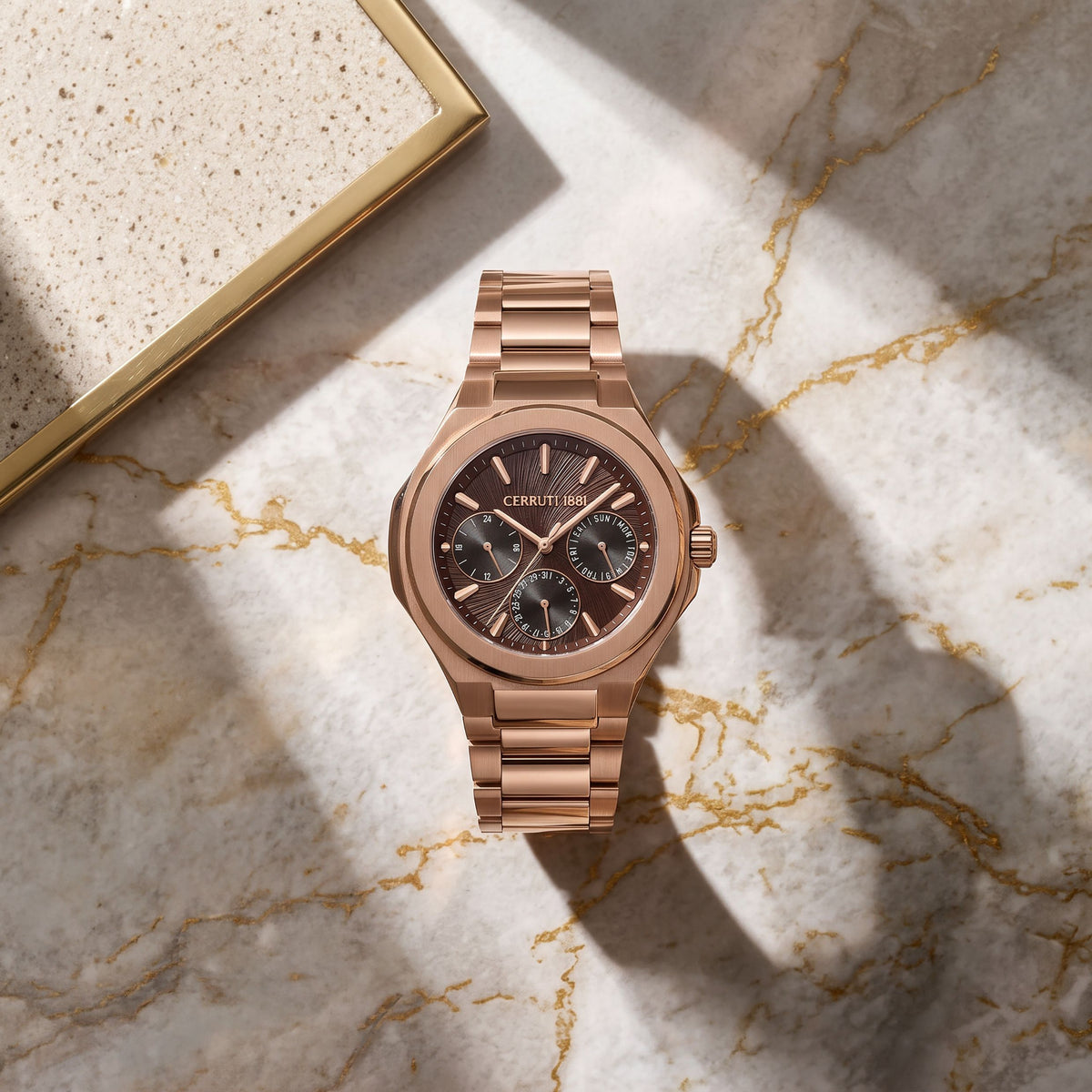 Function watch Lucardo Slim Brown