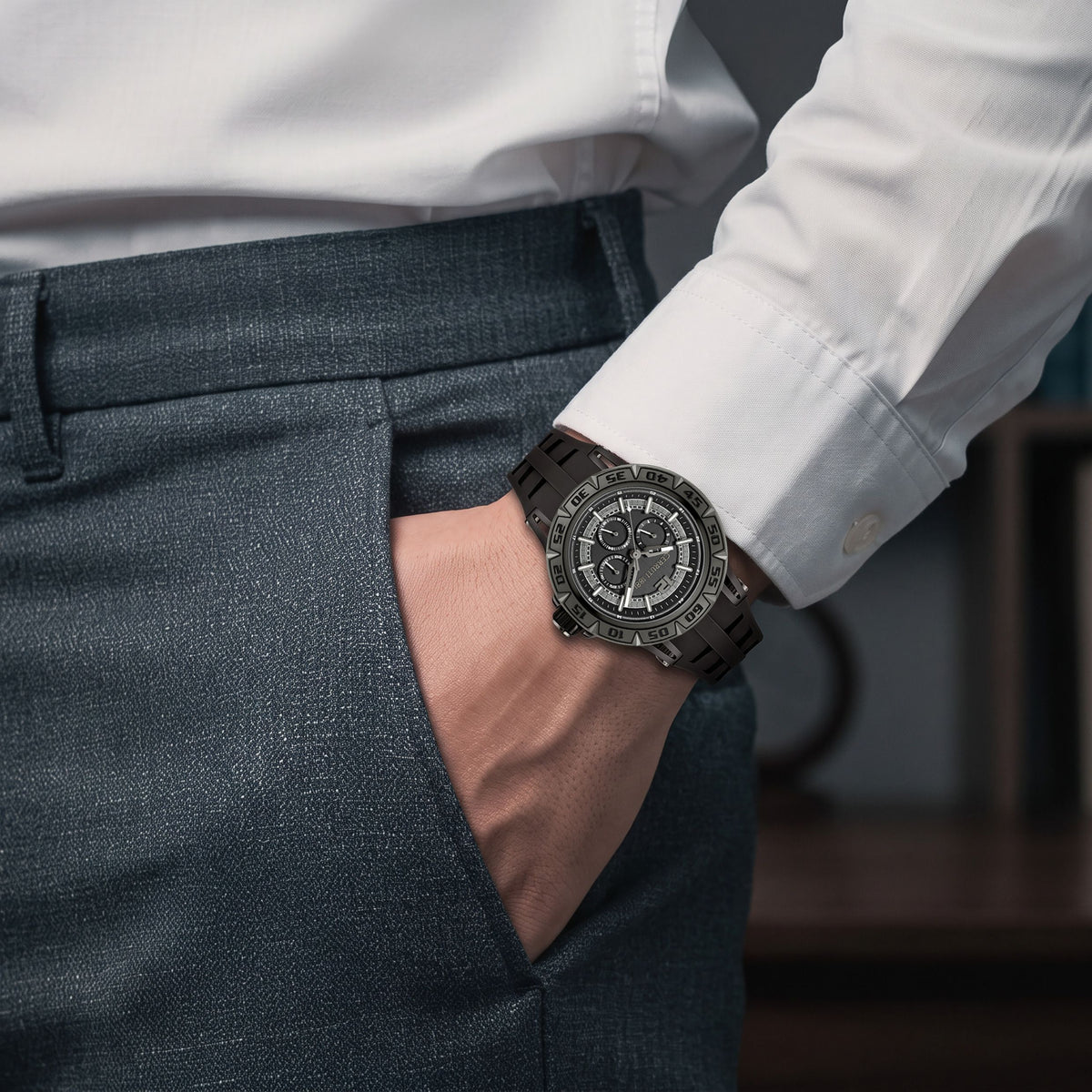 Function watch Velletri Declinatin Black