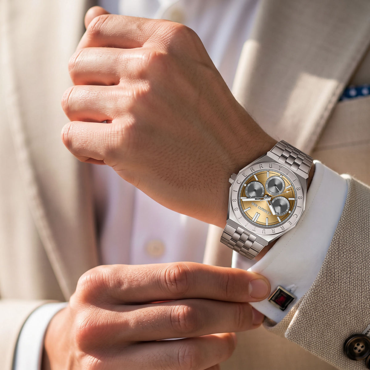 Function watch Ravello Beige