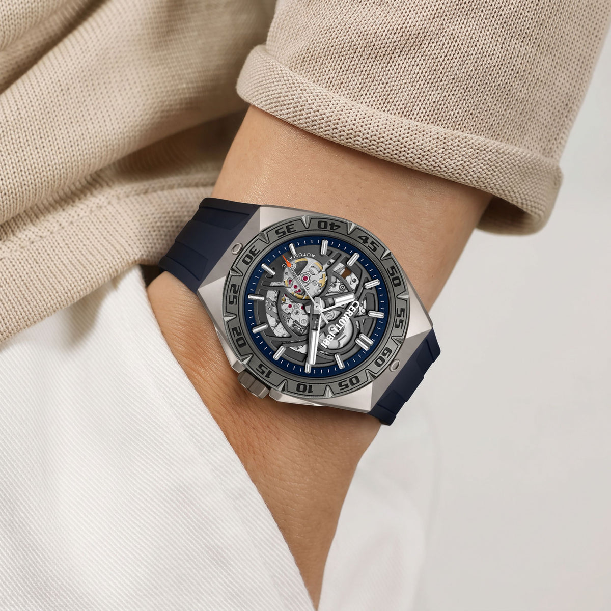 Automatic watch Arrezo Silver