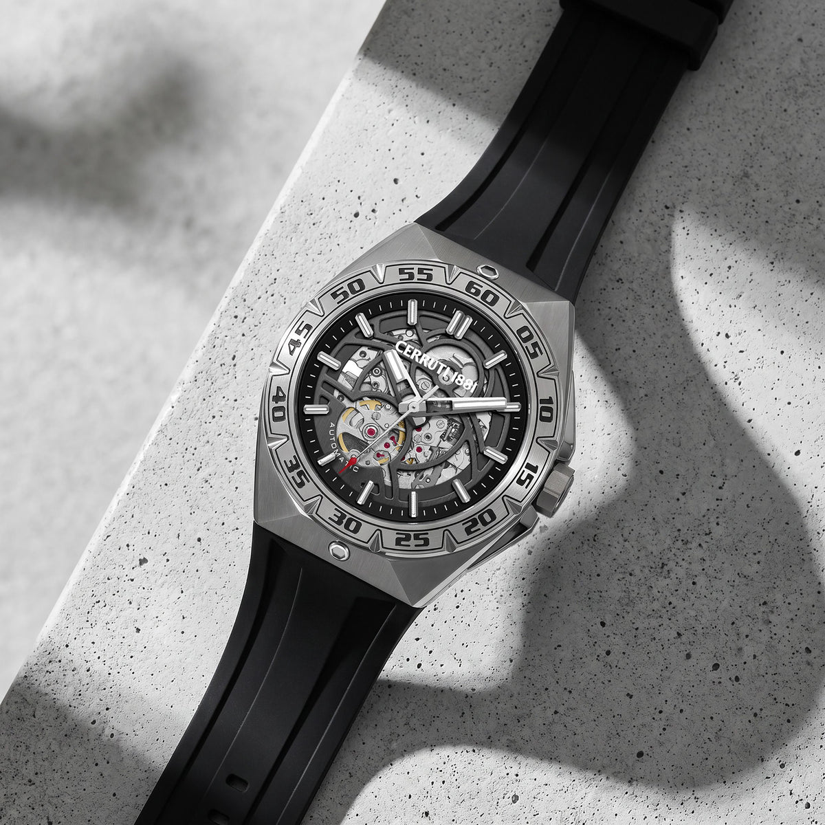 Automatic watch Arrezo Silver
