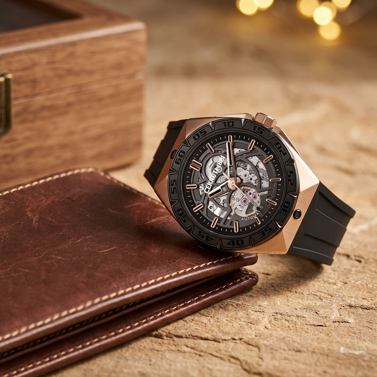 Automatic watch Arrezo Black
