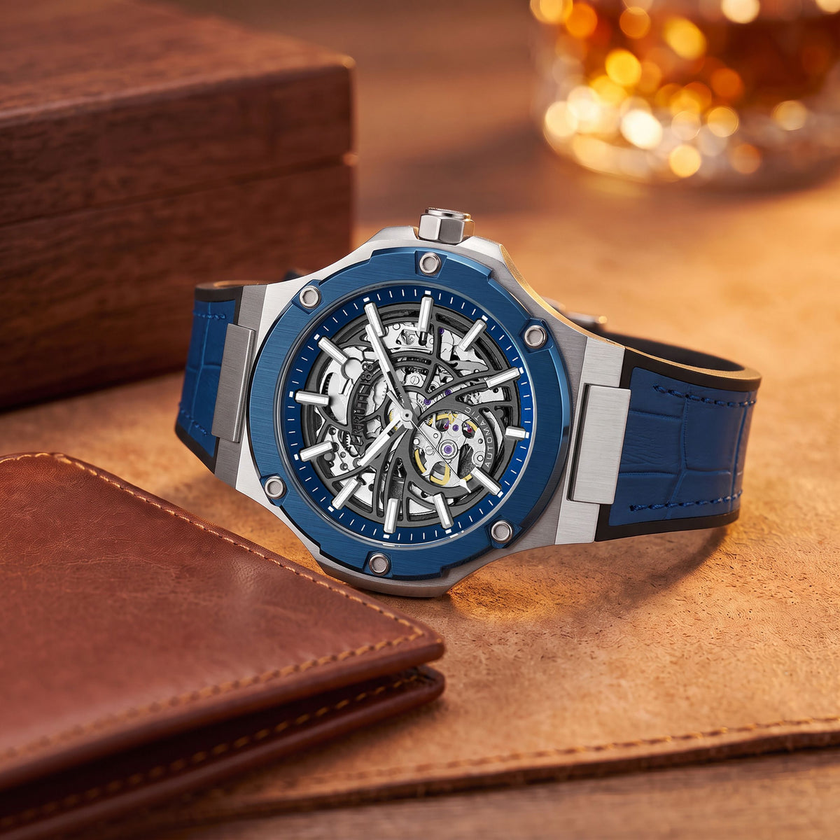 Automatic watch Lucardo Blue