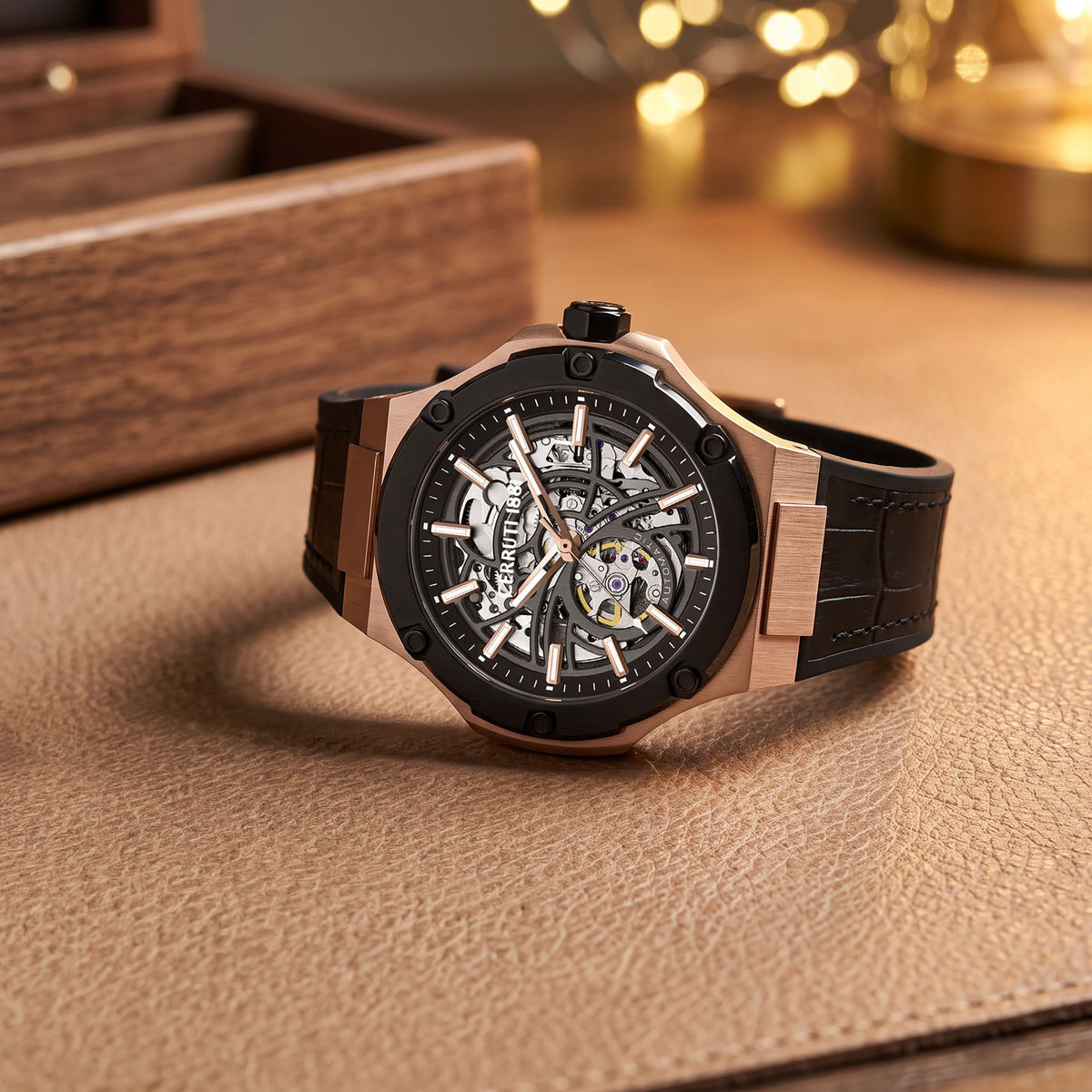 Automatic watch Lucardo Brown