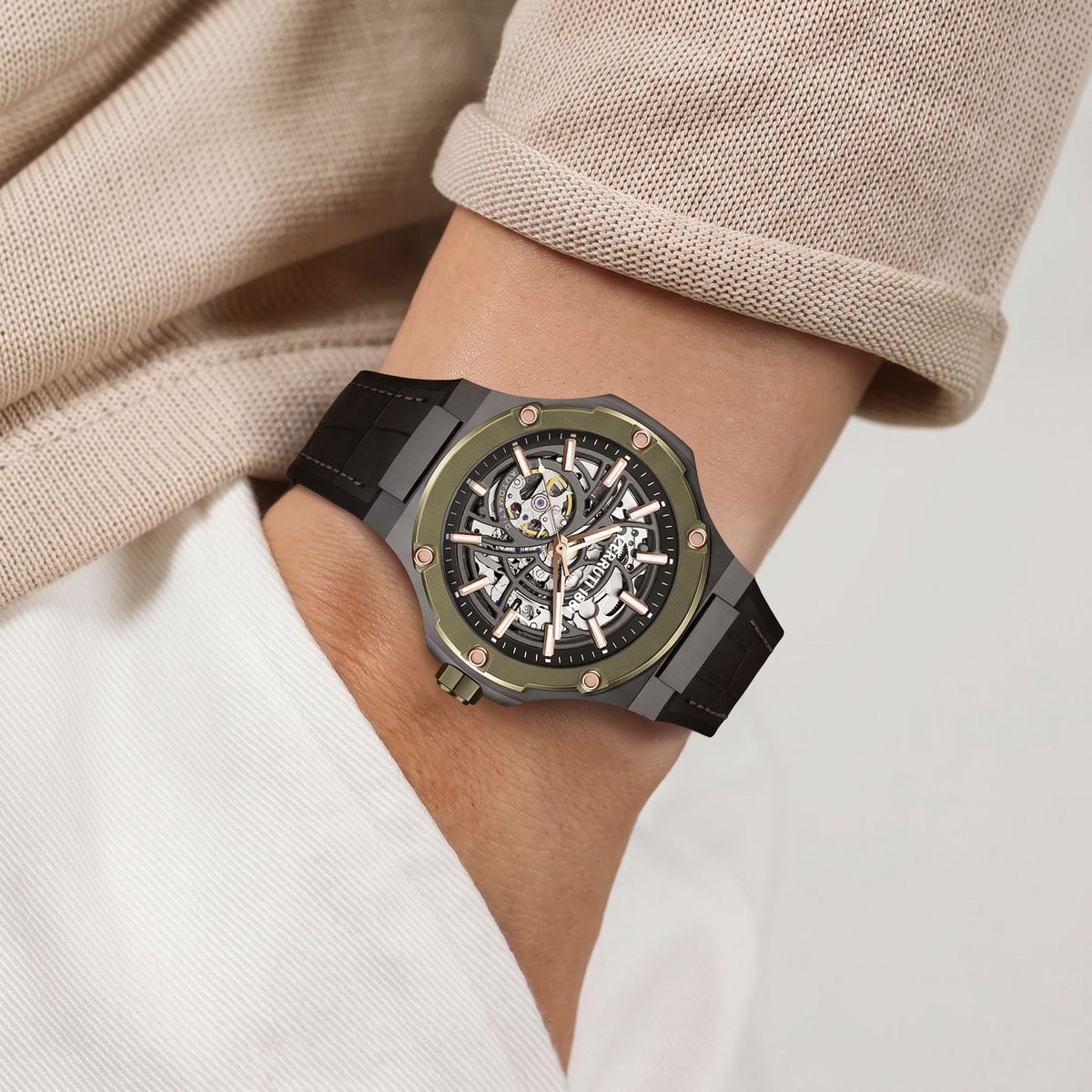 Automatic watch Lucardo Green