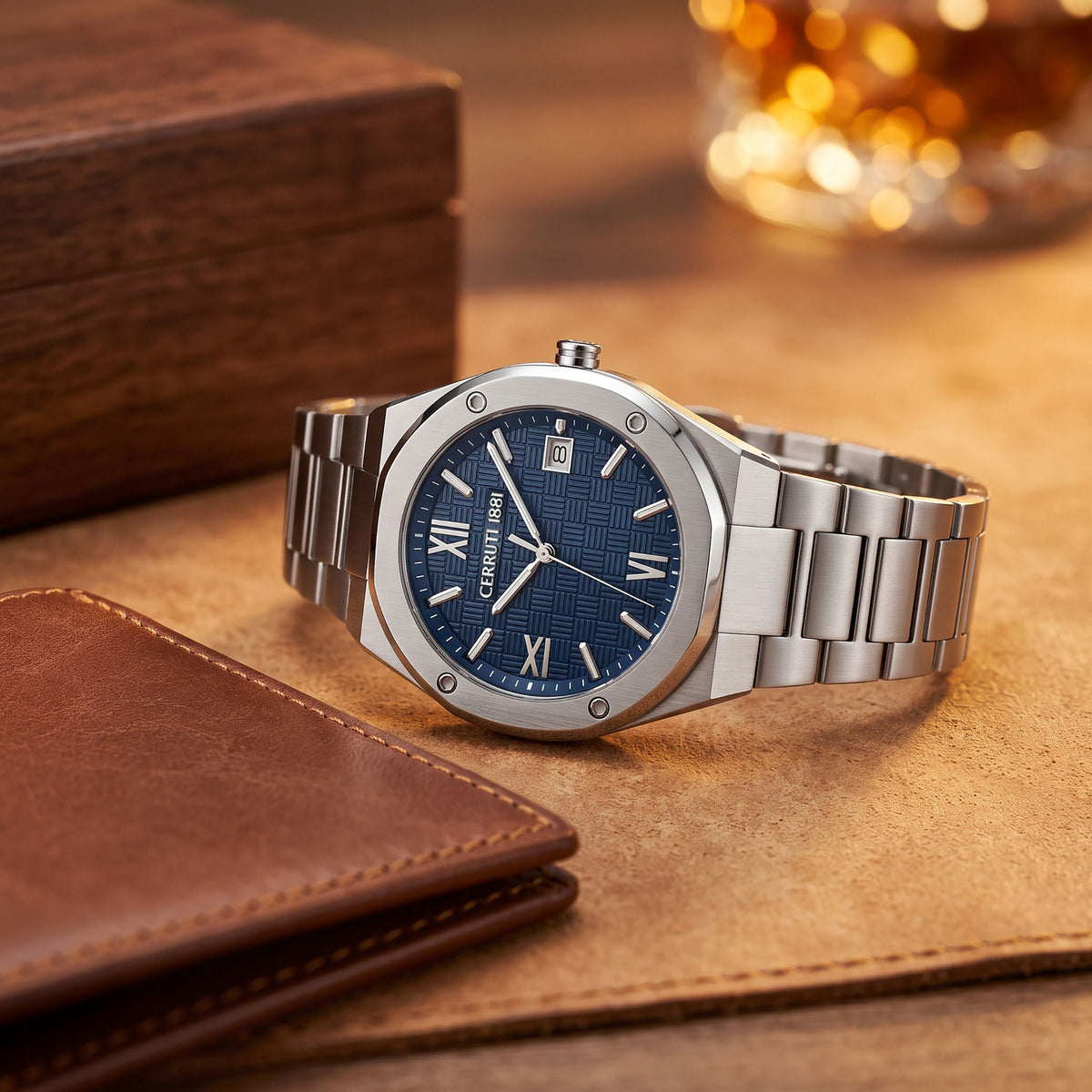 Date watch Lecco Blue