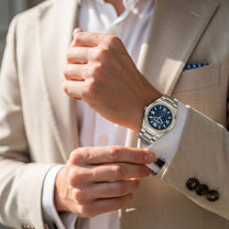 Date watch Lecco Blue