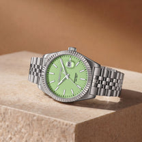 Montre de date Chienti verte