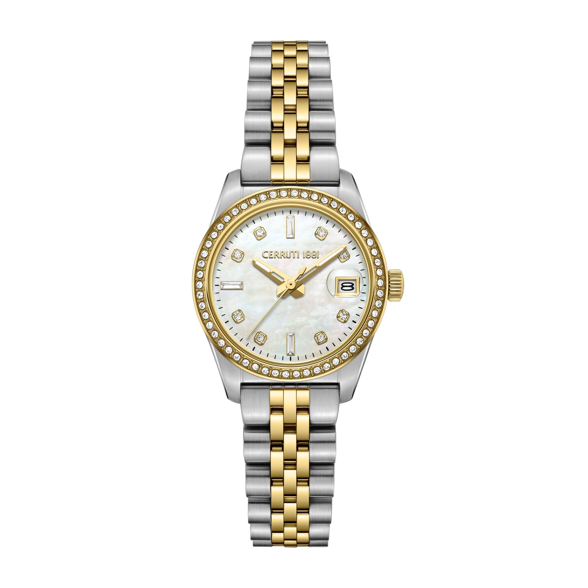 Date watch Cerruti Watch Baccio Silver