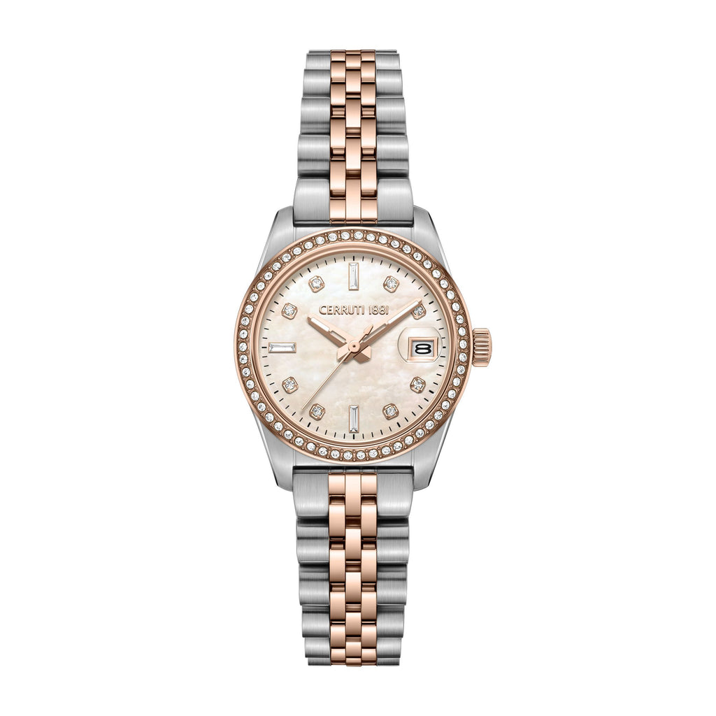 Date watch Cerruti Watch Baccio Silver