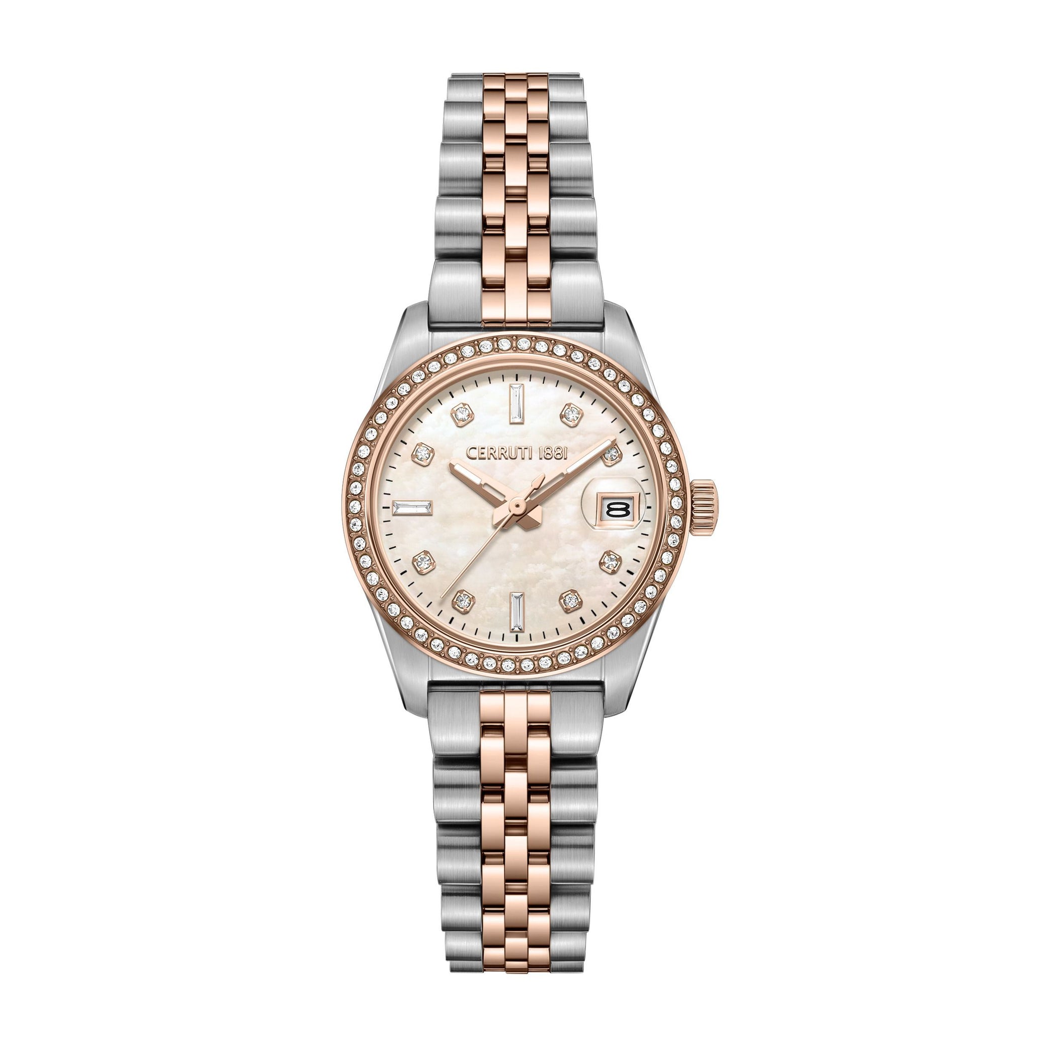 Date watch Cerruti Watch Baccio Silver