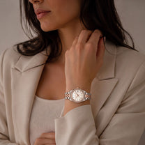 Date montre Cerruti Montre Baccio Argent