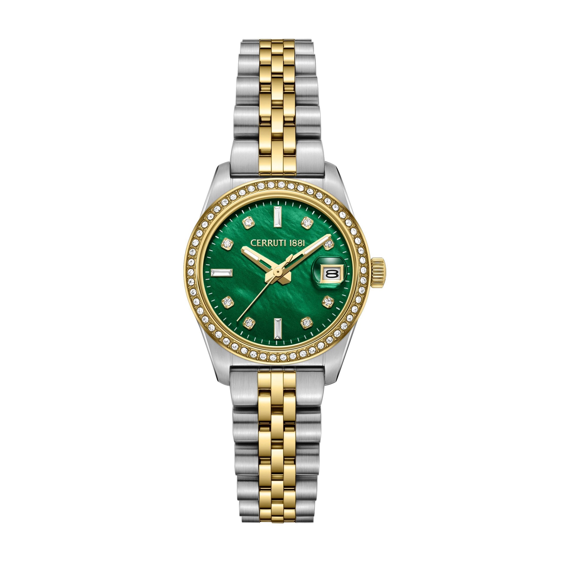 Date watch Cerruti Watch Baccio Green