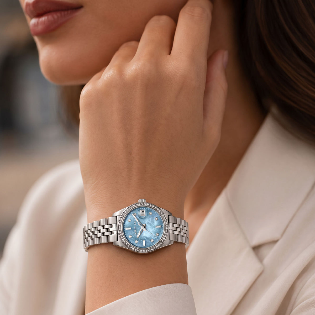 Date montre Cerruti Montre Baccio Bleu