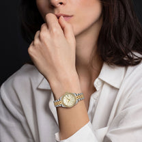 Montre Cerruti Baccio jaune à affichage de la date