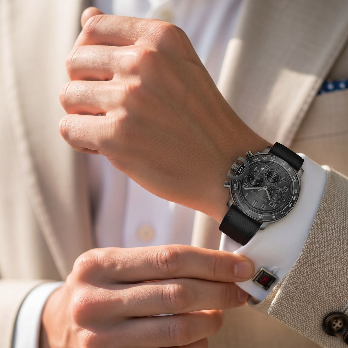 Chronograph Positano Black