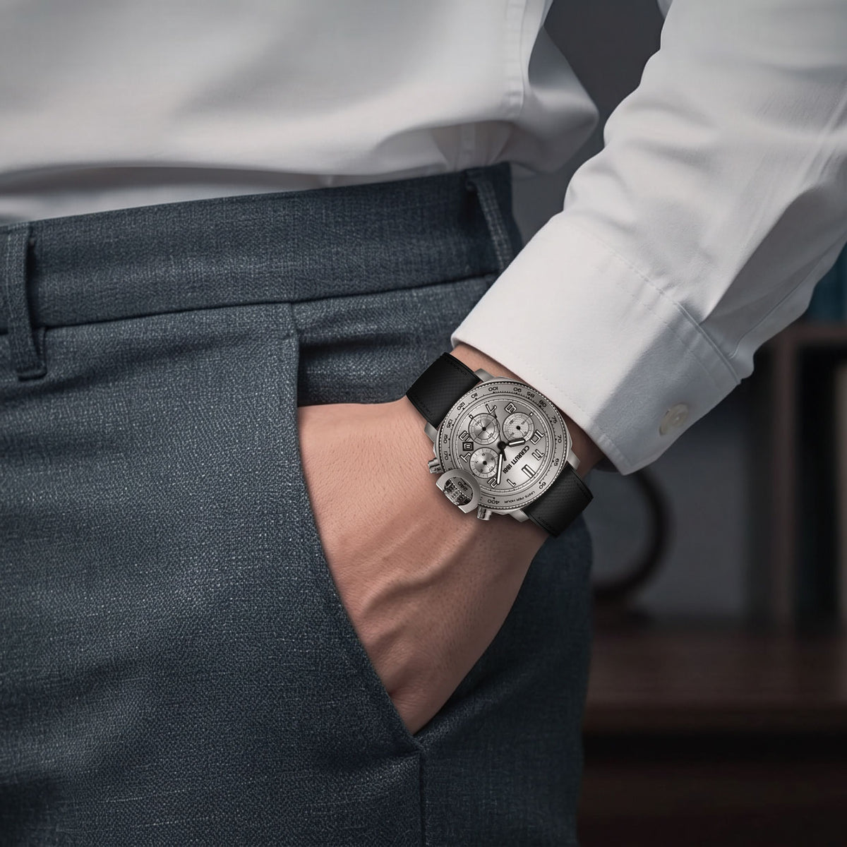 Chronograph Positano Silver