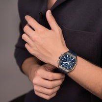 Chronographe Macerata Bleu