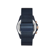 Chronographe Melitello Bleu et Or rose
