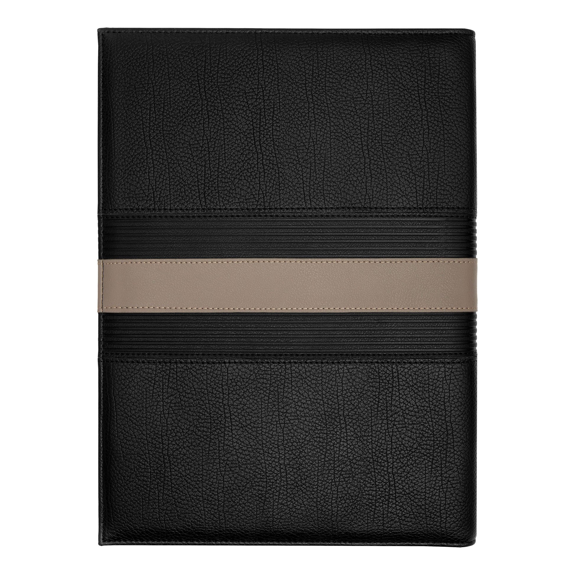 Chemise A4 Delano Taupe et Noir