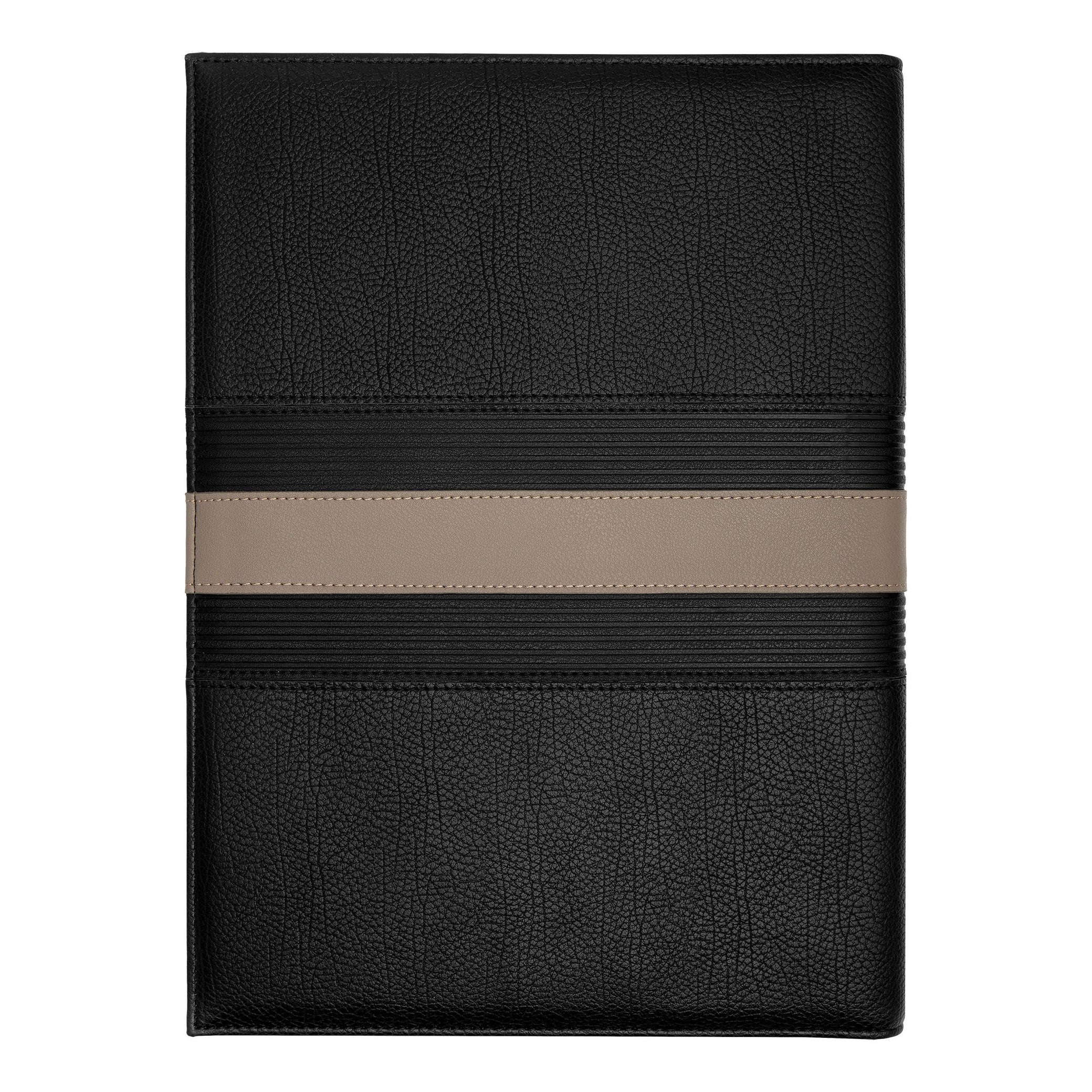 Chemise A4 Delano Taupe et Noir