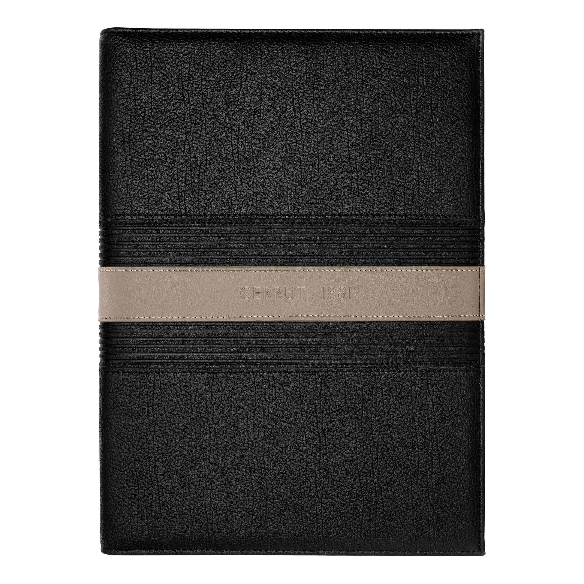 Chemise A4 Delano Taupe et Noir