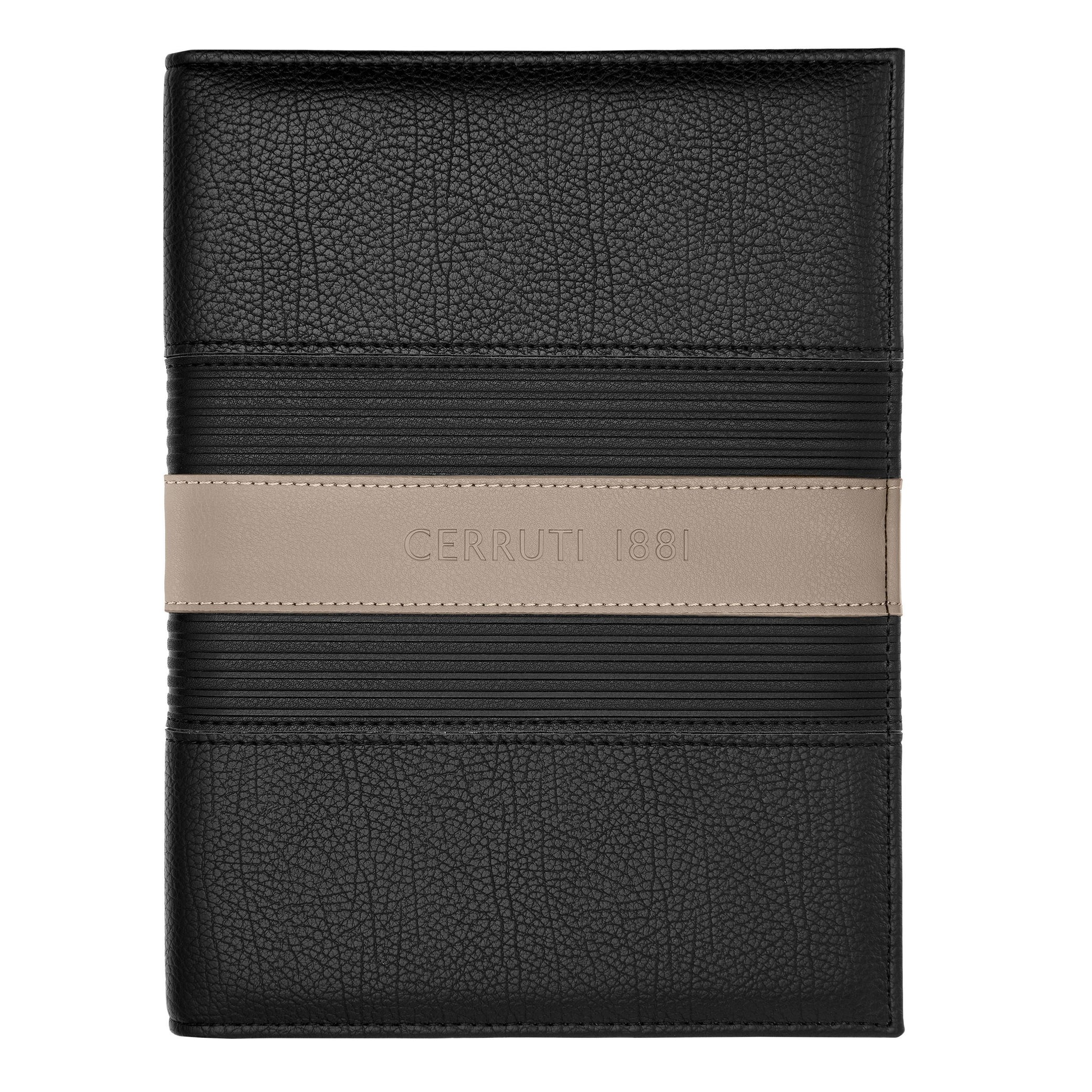 Dossier A5 Delano Taupe et Noir