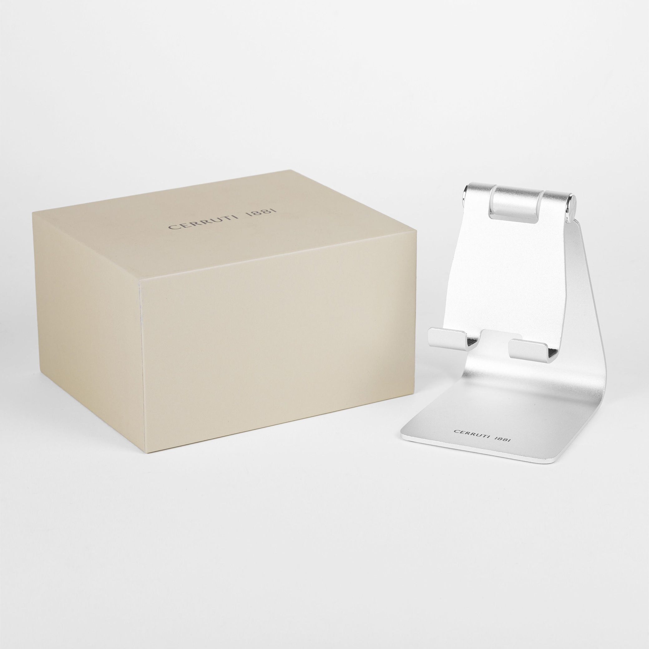 Support de téléphone Block argent