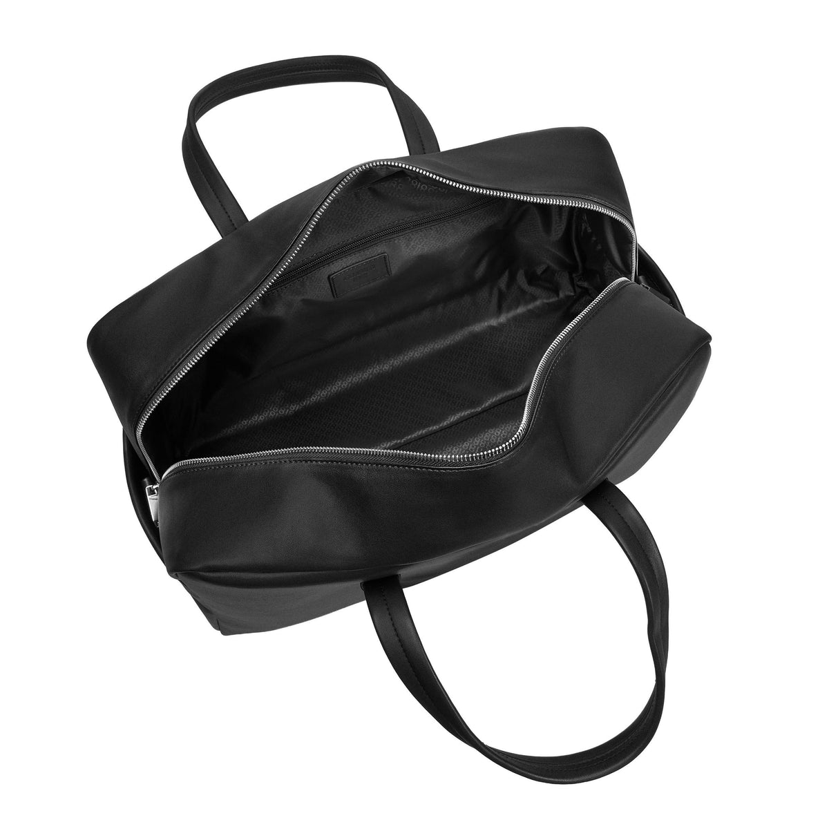 Travel bag Paxton Black Smooth