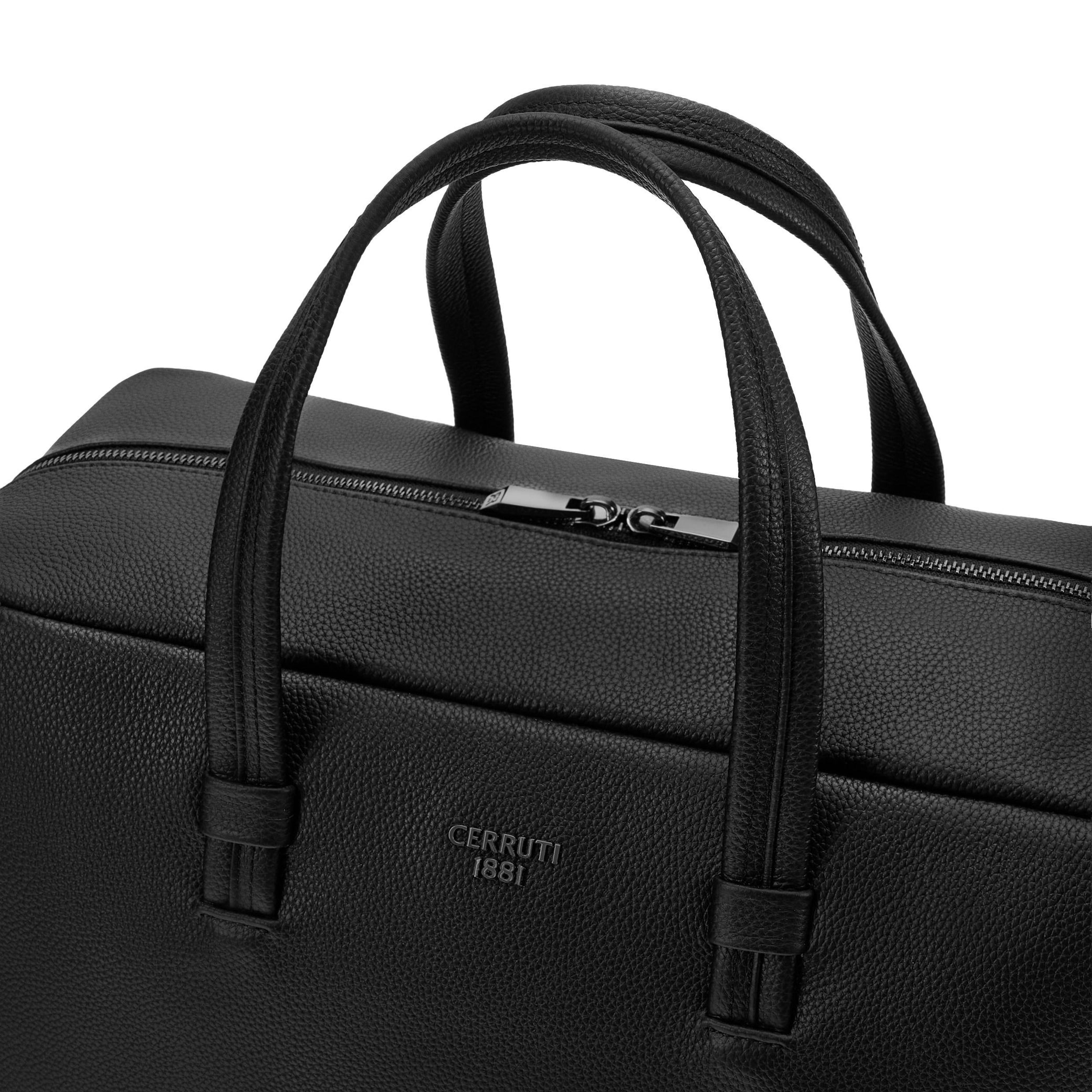 Travel bag Paxton Black Grained