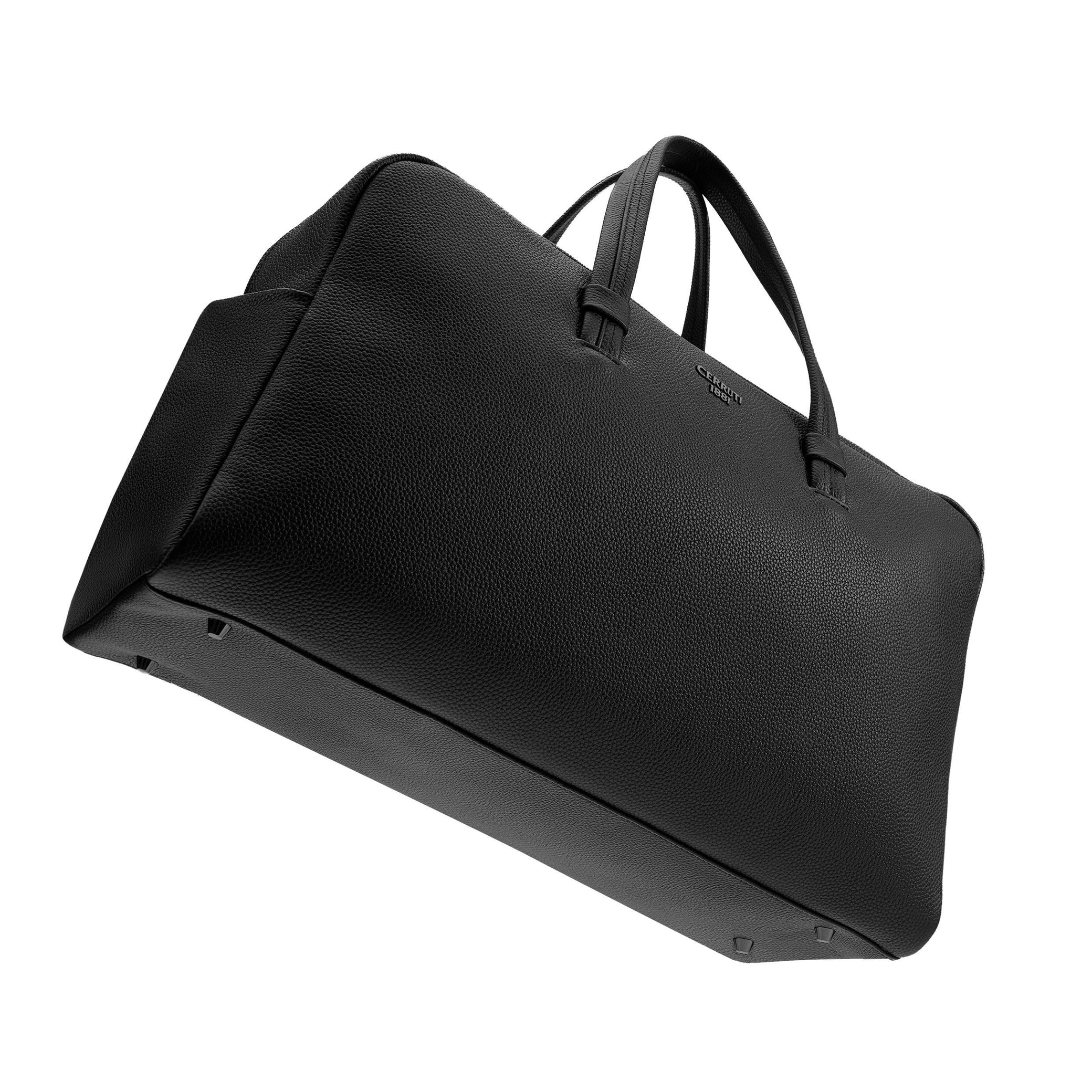Travel bag Paxton Black Grained