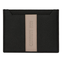Card holder Delano Taupe &amp; Black
