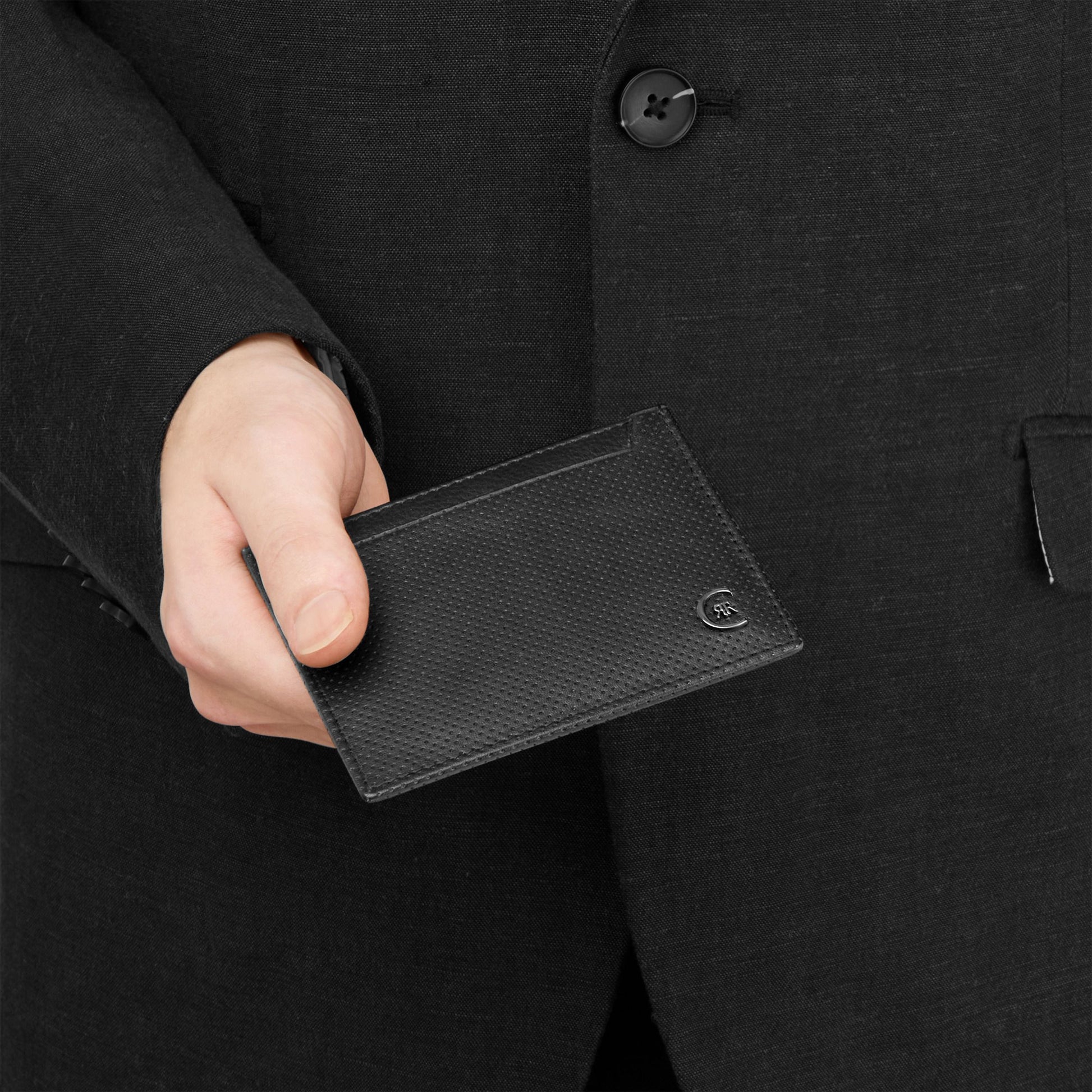 Card holder Islington Black