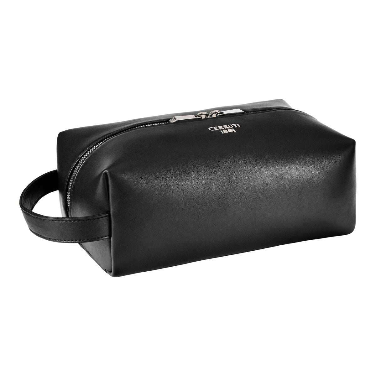 Toiletry Bag Paxton Black Smooth