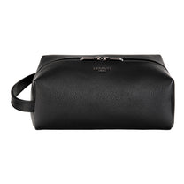 Toiletry Bag Paxton Black Grained