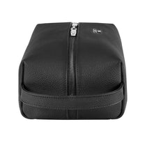Toiletry Bag Paxton Black Grained