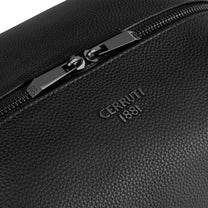 Toiletry Bag Paxton Black Grained