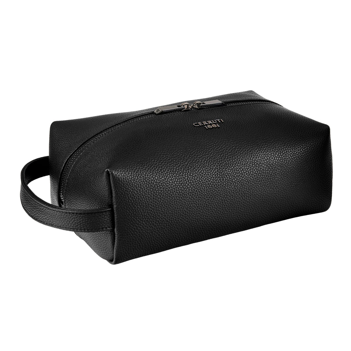 Toiletry Bag Paxton Black Grained