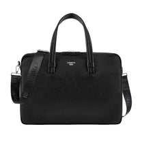 Document bag Paxton Black Smooth