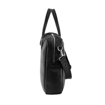 Document bag Paxton Black Smooth