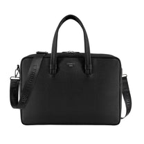 Document bag Paxton Black Grained