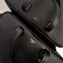 Document bag Paxton Black Grained