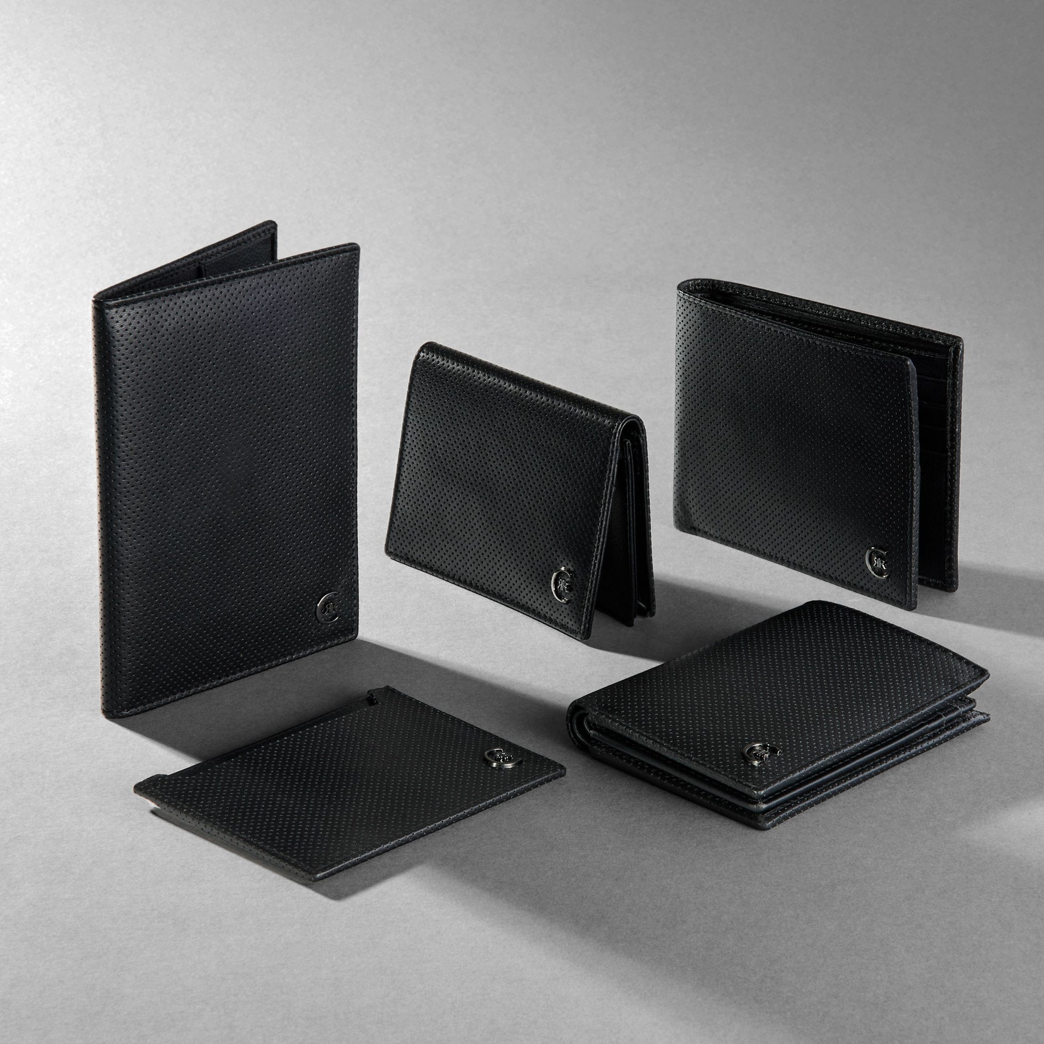Card holder trifold Islington Black
